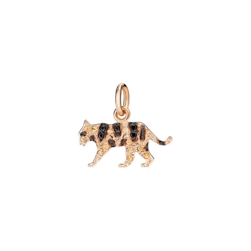 Charm Tiger Dodo Nature - Or Rose 9K