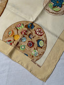 Foulard Hermès – Modèle Sulfures Et Presse-Papiers Ii