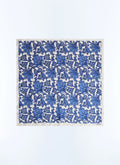 Pañuelo De Bolsillo Con Estampado De Plantas - Marino
