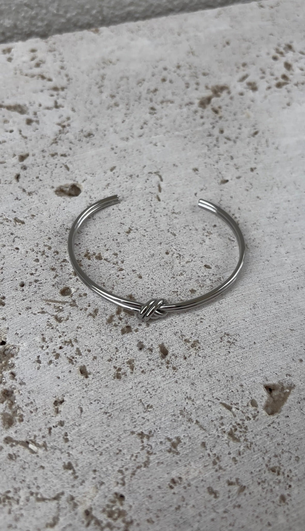 Knot Bangle Bracelet