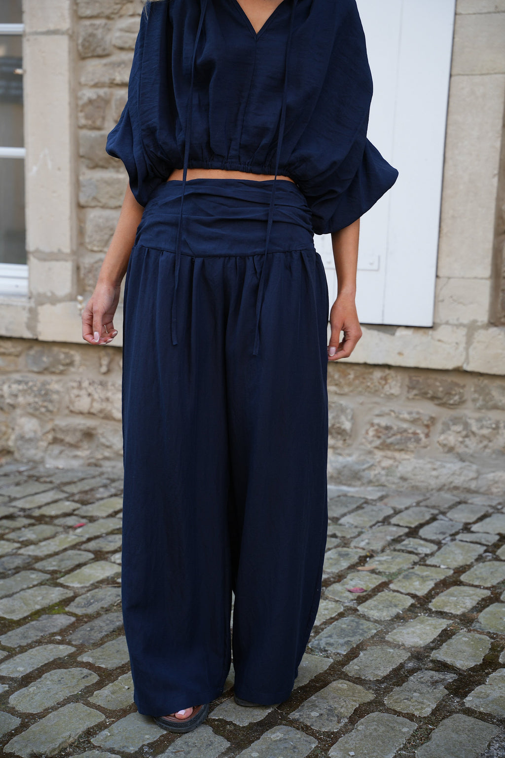 Pantalon Droit Maiane - Marine