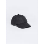 Casquette En Laine Mélangée - Gris