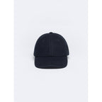 Casquette En Laine Mélangée - Bleu Marine