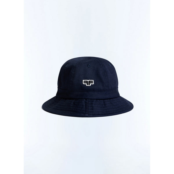 Cappello Da Pescatore In Twill Di Cotone - Blu Marino