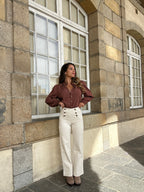 Beige Victorine Jeans