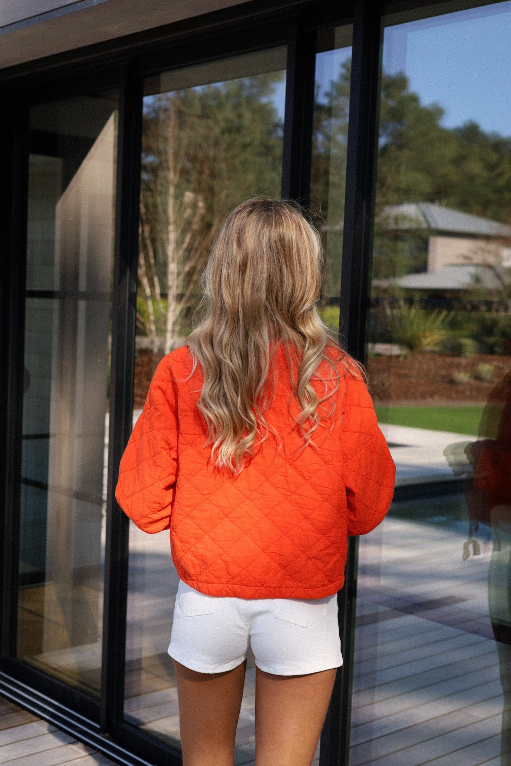 Giacca con Zip Charlotte - Arancione