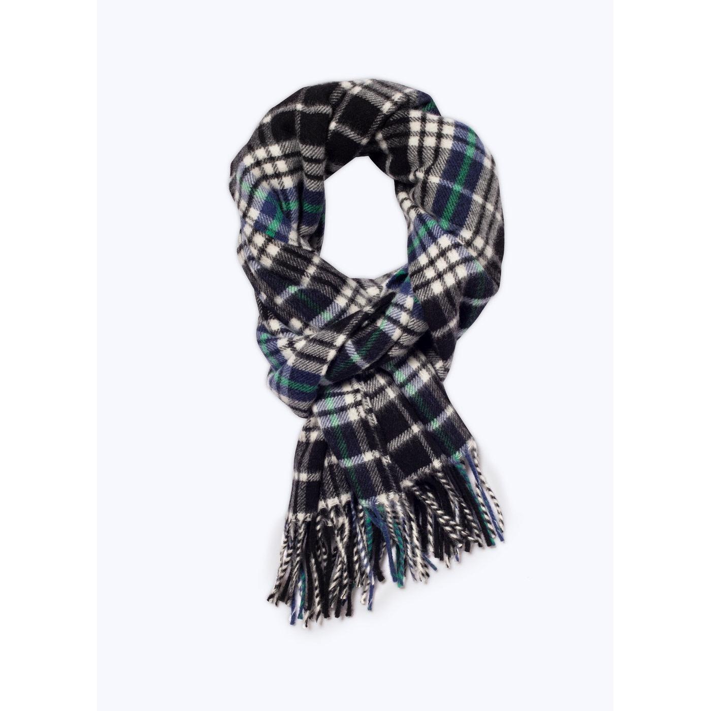Fursac - Wool and Cashmere Scarf - Black
