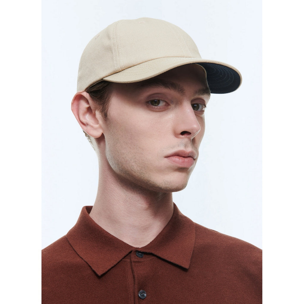 Cotton Twill Cap - Beige
