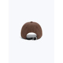Casquette En Moleskine De Coton - Taupe Brown