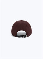 Casquette En Moleskine - Marron
