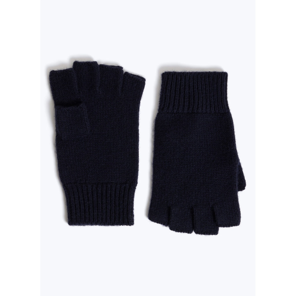 Set Scaldacollo E Mezze Muffole Wv Ws Navy - Navy
