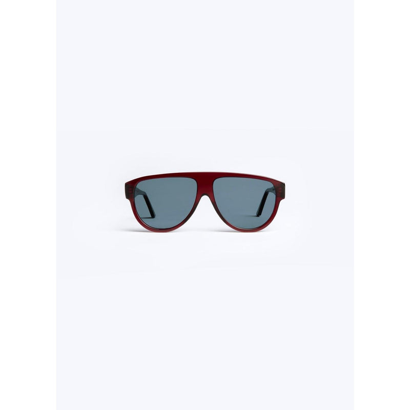 Lunettes De Soleil Pilote Bordeaux - Bordeaux - Verres Bleus