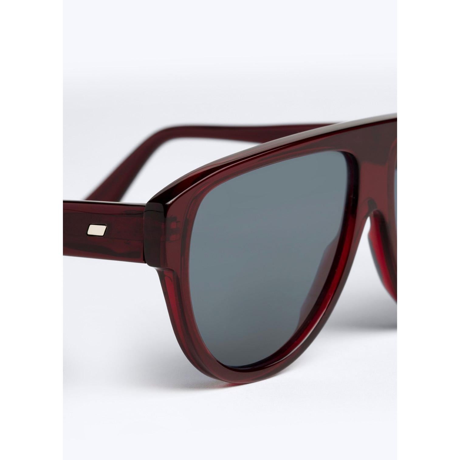 Gafas de sol Pilot Burdeos - Burdeos - Lentes Azul