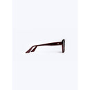 Lunettes De Soleil Pilote Bordeaux - Bordeaux - Verres Bleus