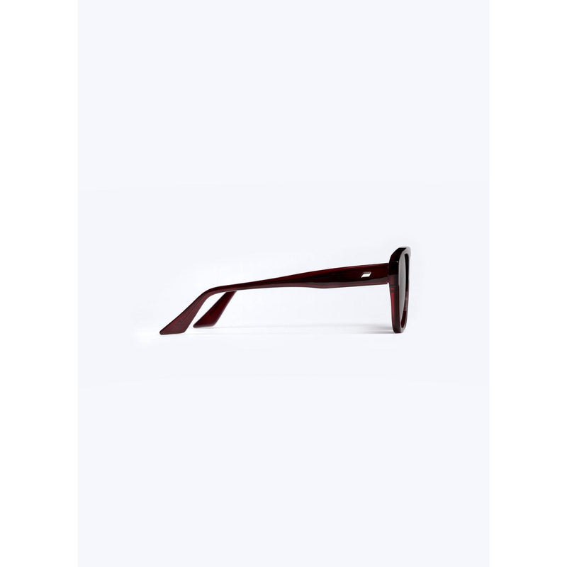 Lunettes De Soleil Pilote Bordeaux - Bordeaux - Verres Bleus