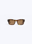 Fursac - Gafas de sol rectangulares carey - Carey - Lentes Marrón