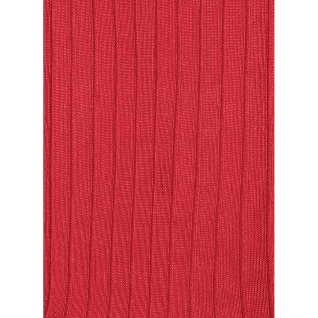 Fursac - Red Socks In Egyptian Cotton - Red