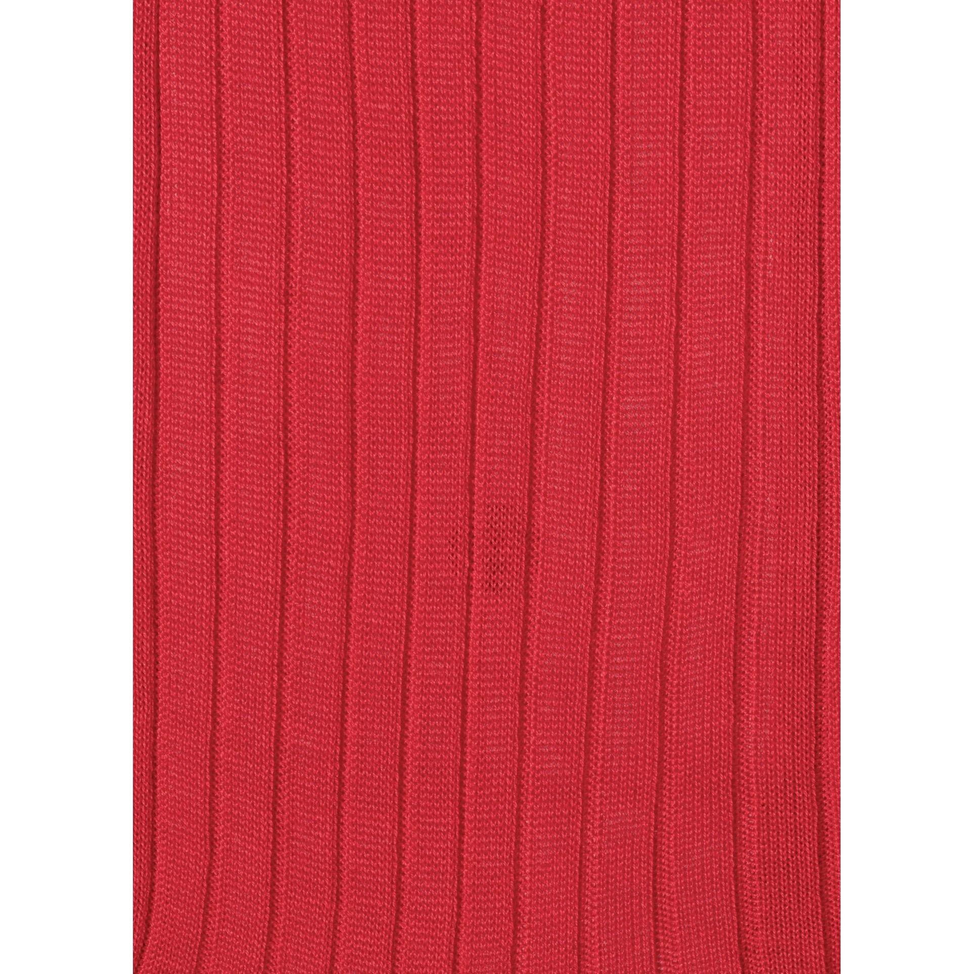 Fursac - Red Socks In Egyptian Cotton - Red
