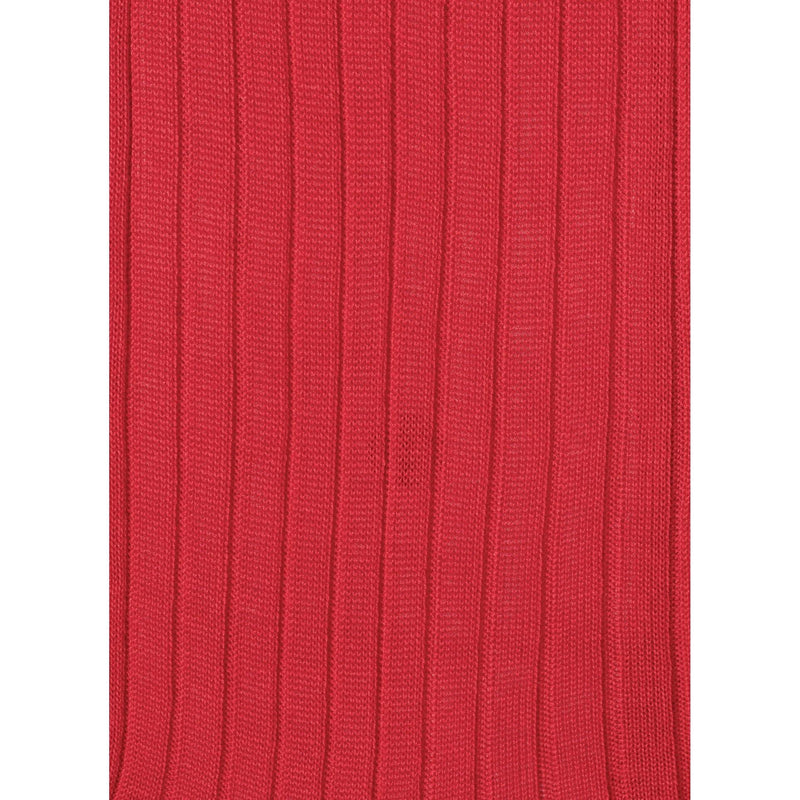 Chaussettes Rouges En Coton Égyptien - Rouge