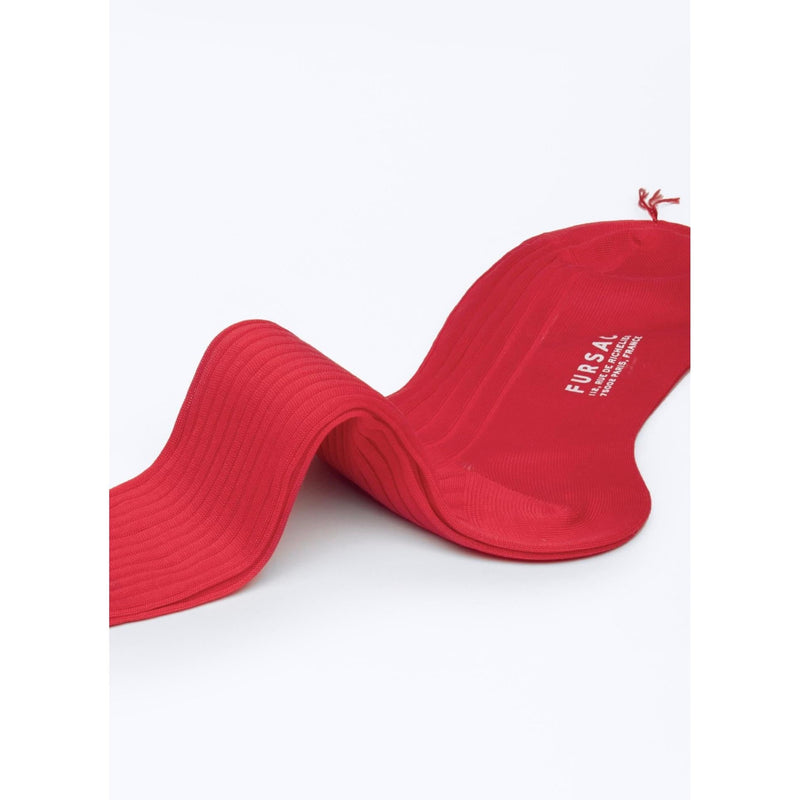 Chaussettes Rouges En Coton Égyptien - Rouge