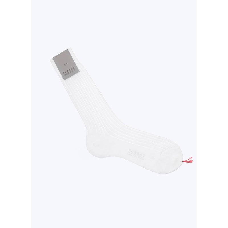 Fursac - Chaussettes En Coton Égyptien - Blanc