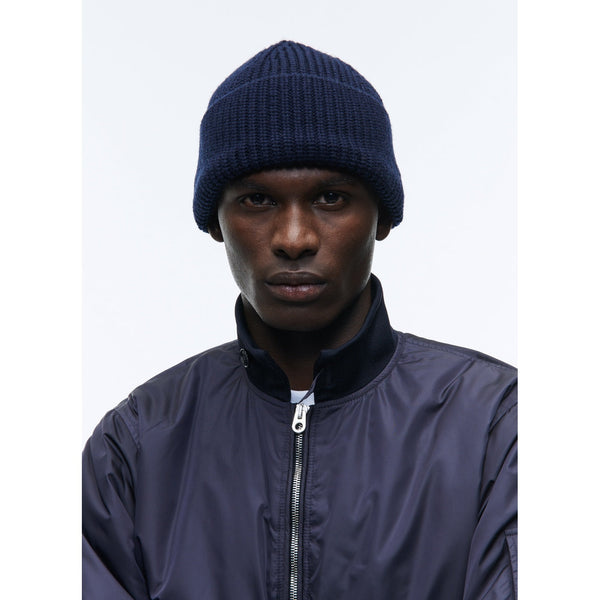 Fursac - Navy Knit Beanie - Navy