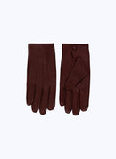 Fursac - Gants En Cuir - Bordeaux - Homme