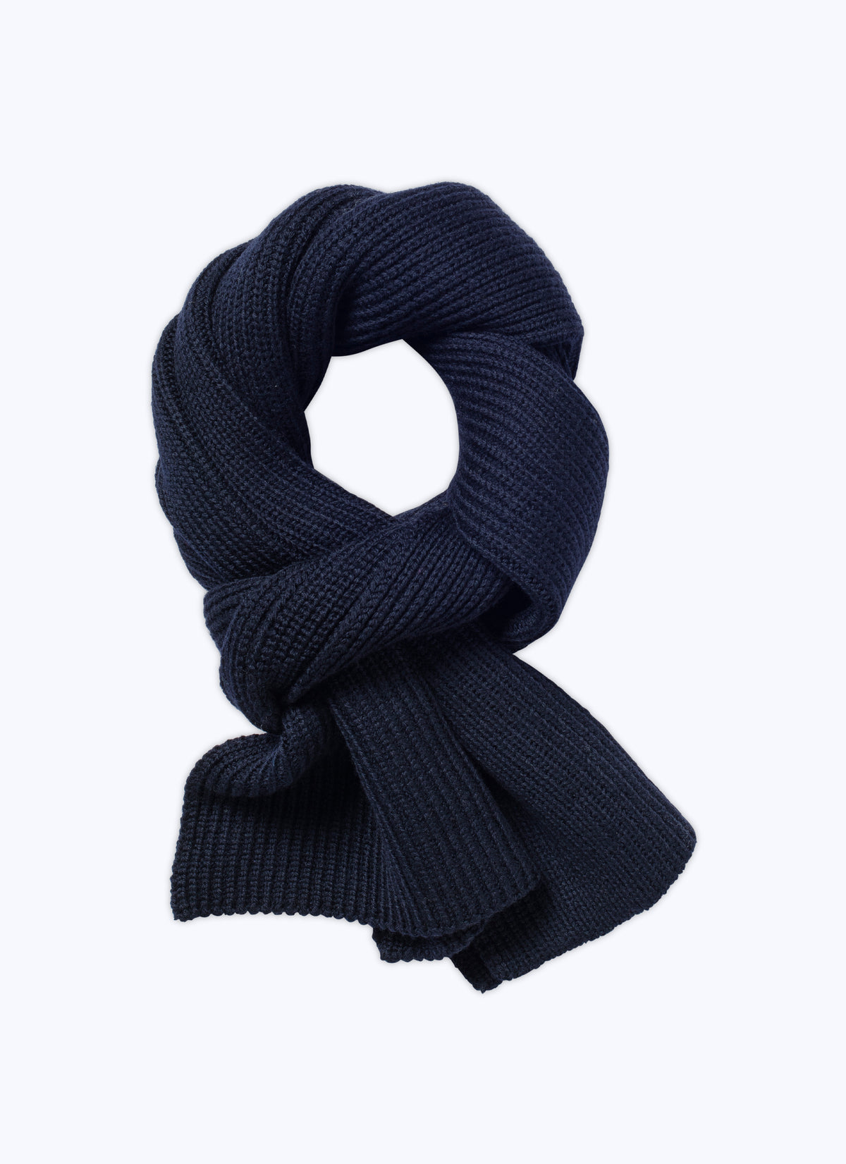 Écharpe En Tricot - Marine