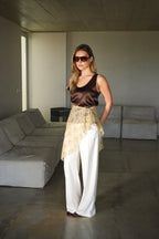 Top Farah Silk Loose