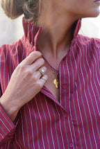 Félicie Rayure Terracotta Shirt