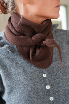 Max Maille Chocolate Scarf
