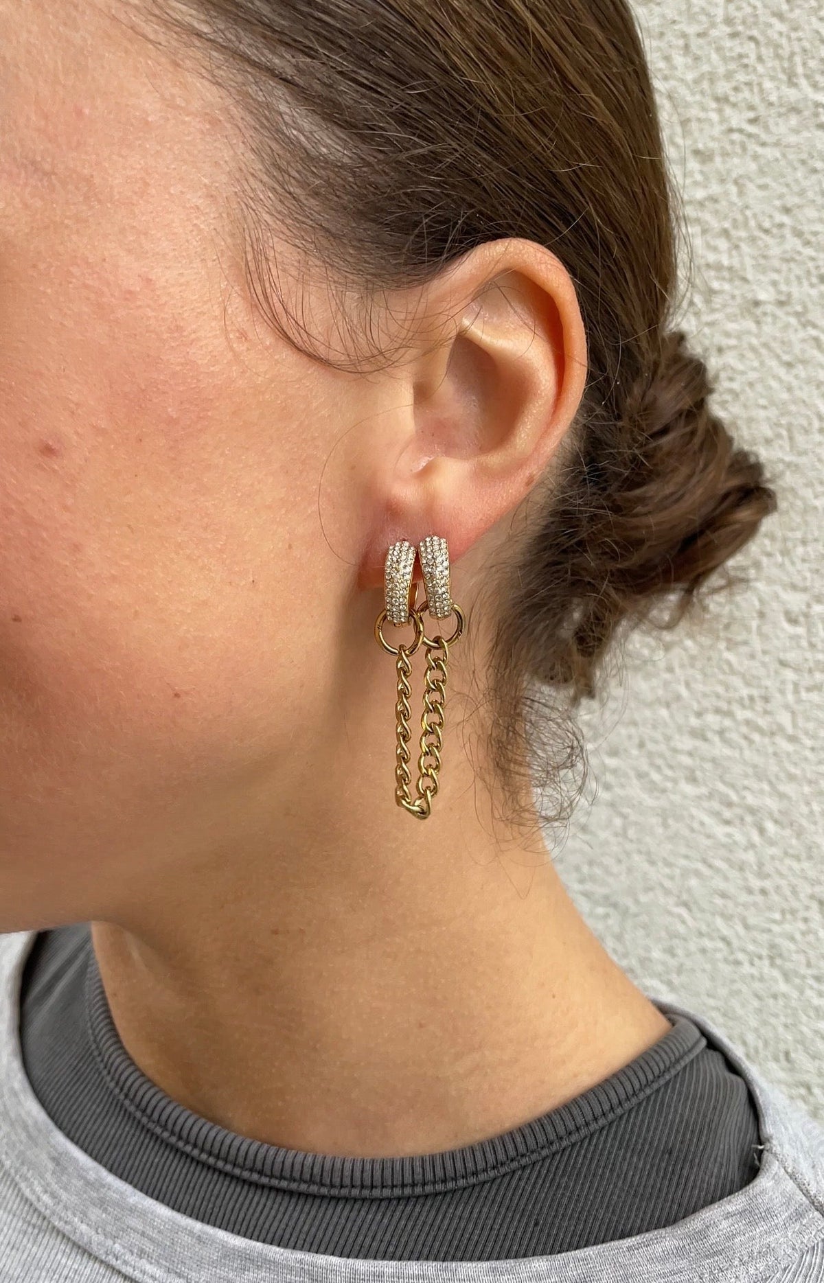 Boucles D'Oreilles Mono Gems Earring