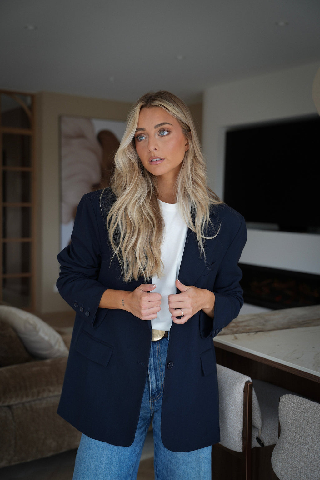 Giacca Blazer Grayce - Blu Marino