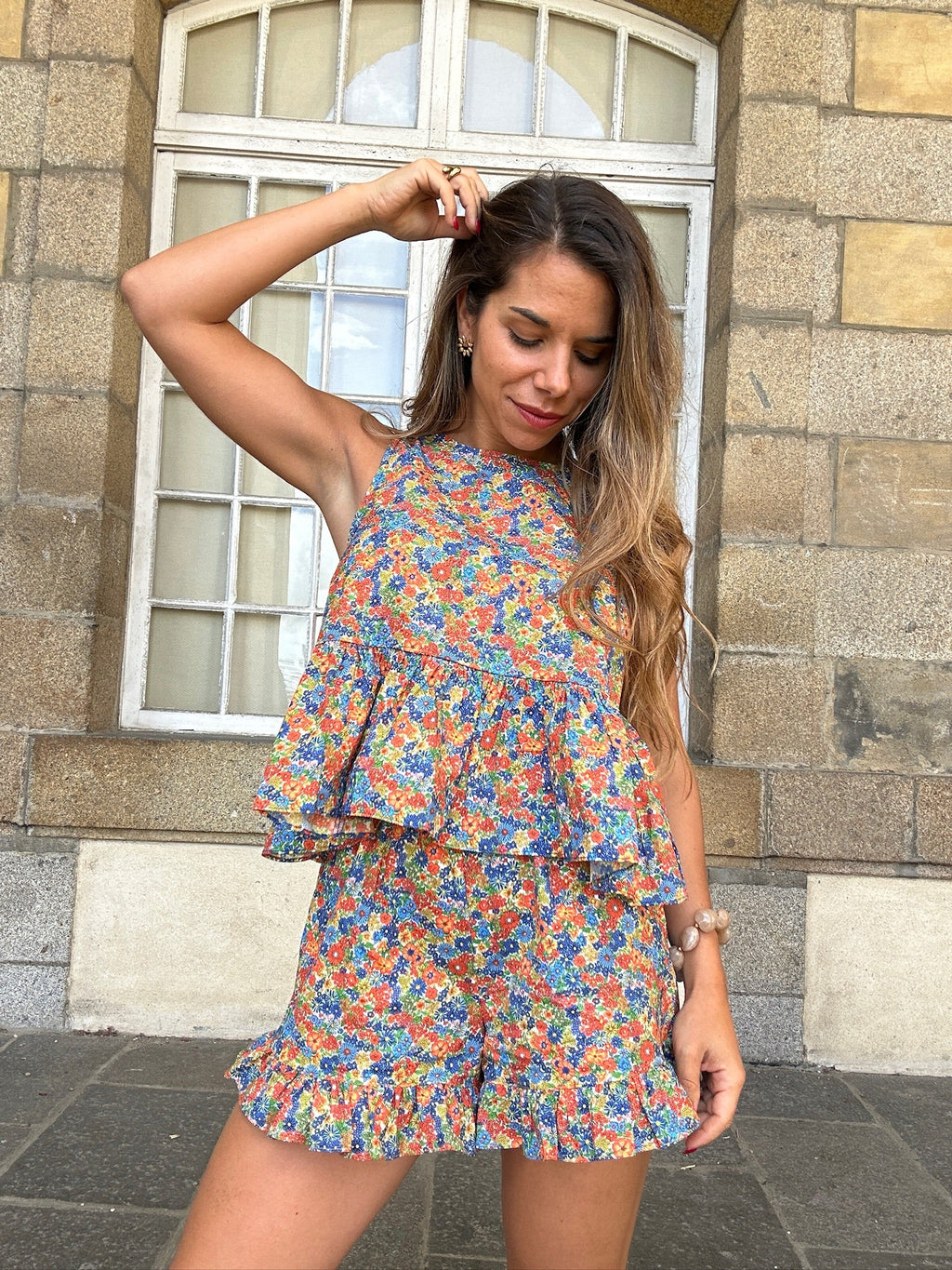 Top Suzanne Liberty Bleu