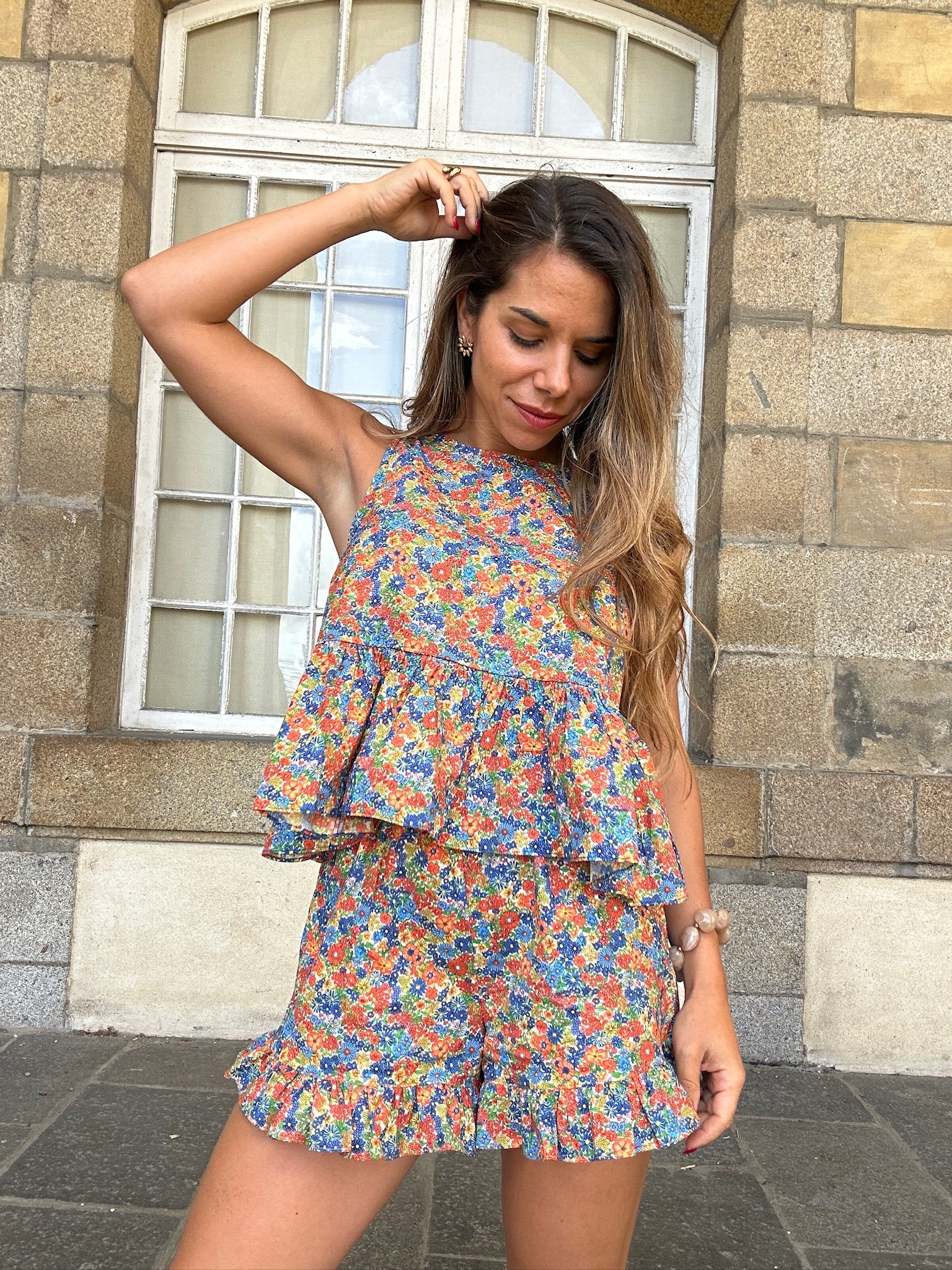 Top Suzanne Liberty Bleu