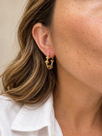 Boucles D'Oreilles Zelia - Doré