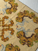 Foulard Cartier – Motifs Cygnes Et Plumes