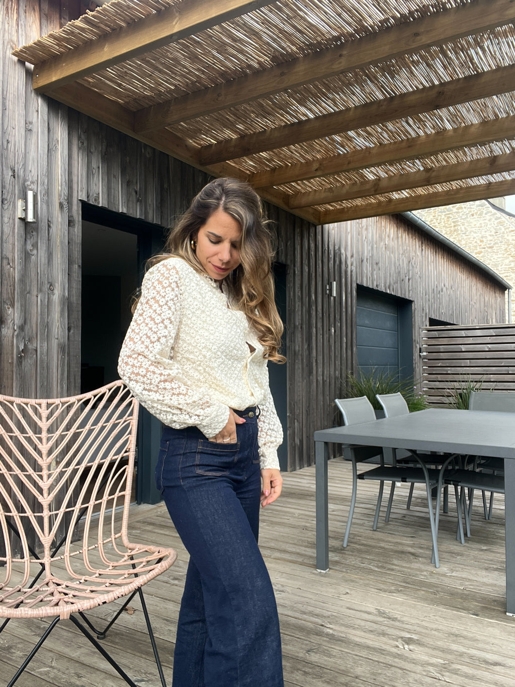 Isaure Embroidered Blouse