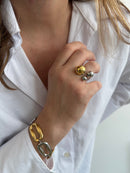 Bague Tribola - Doré, Argent Ou Bicolore