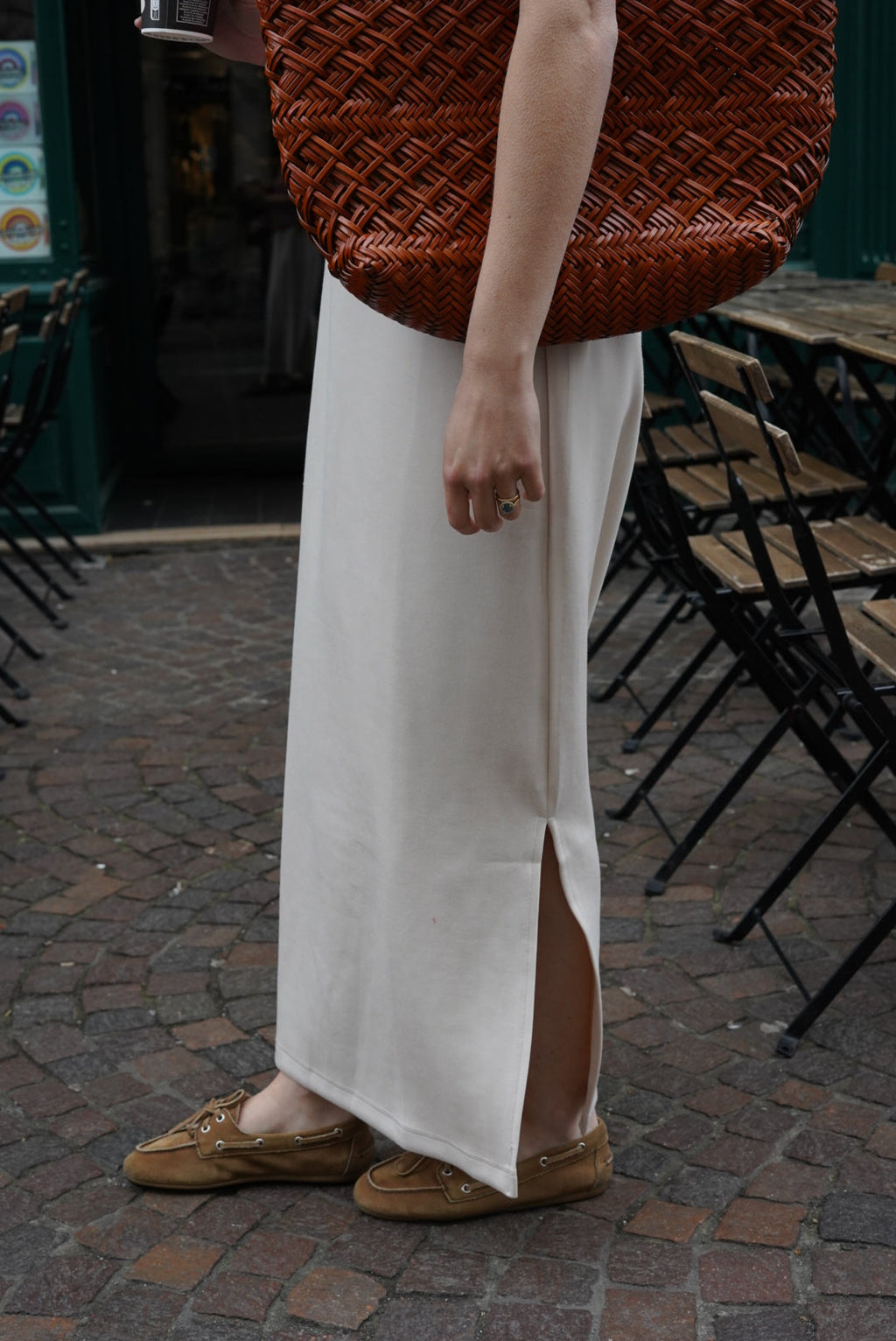 Long Skirt Lison Ecru