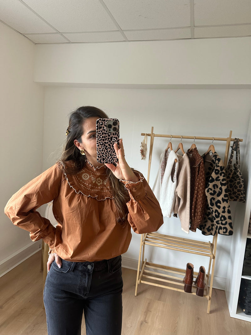 Blouse Chocolat Diane
