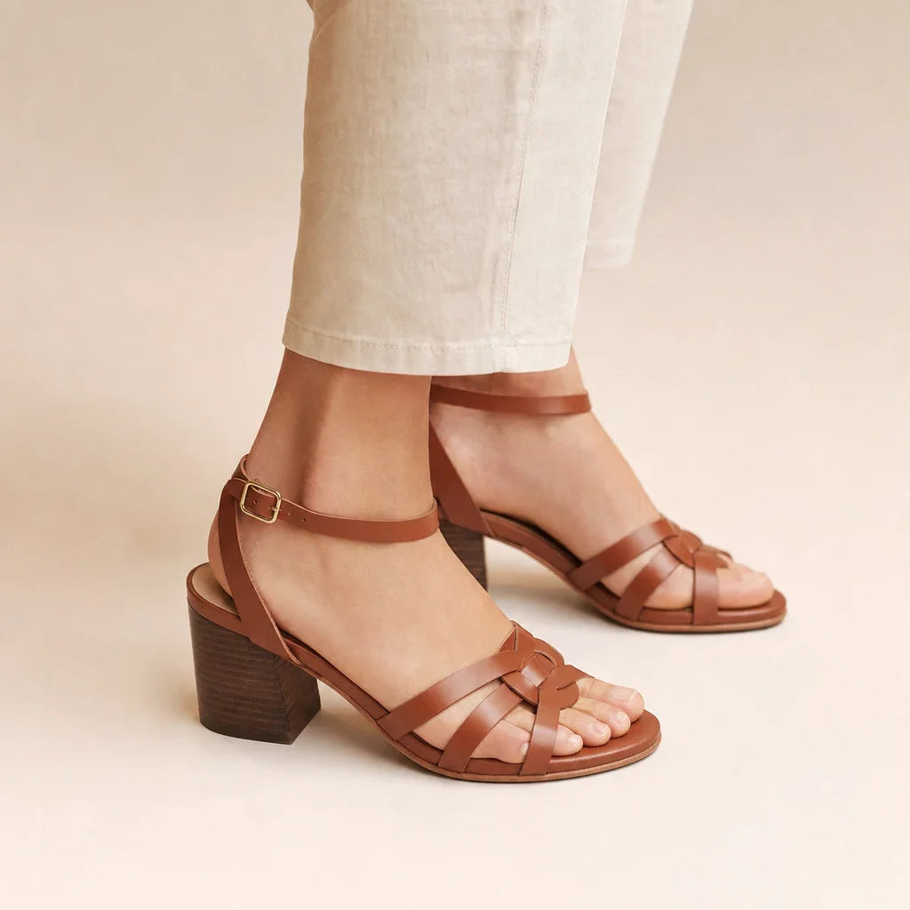 Faustine Sandals - Camel