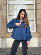 Surchemise en jean Livia