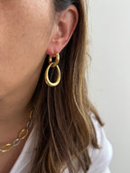 Boucles D'Oreilles Galenia - Doré, Argent Ou Bicolore