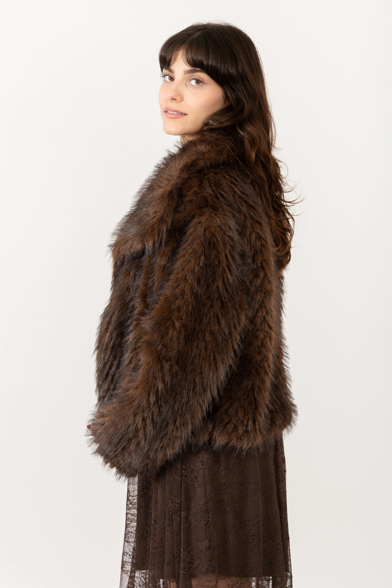 Fausse Fourrure - Choco