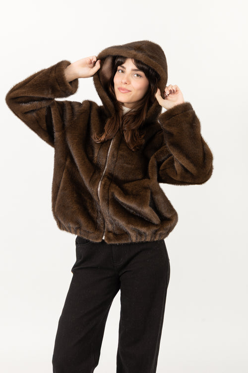 Fausse Fourrure - Choco