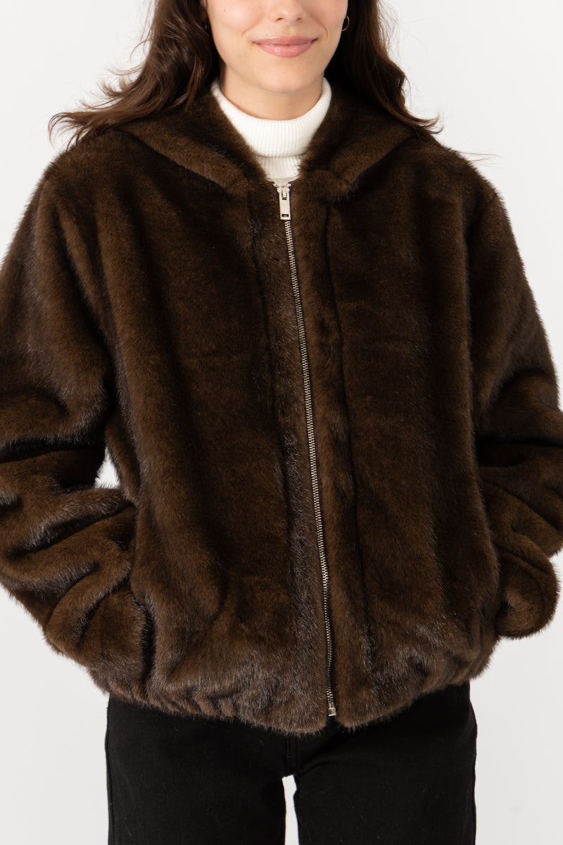 Fausse Fourrure - Choco
