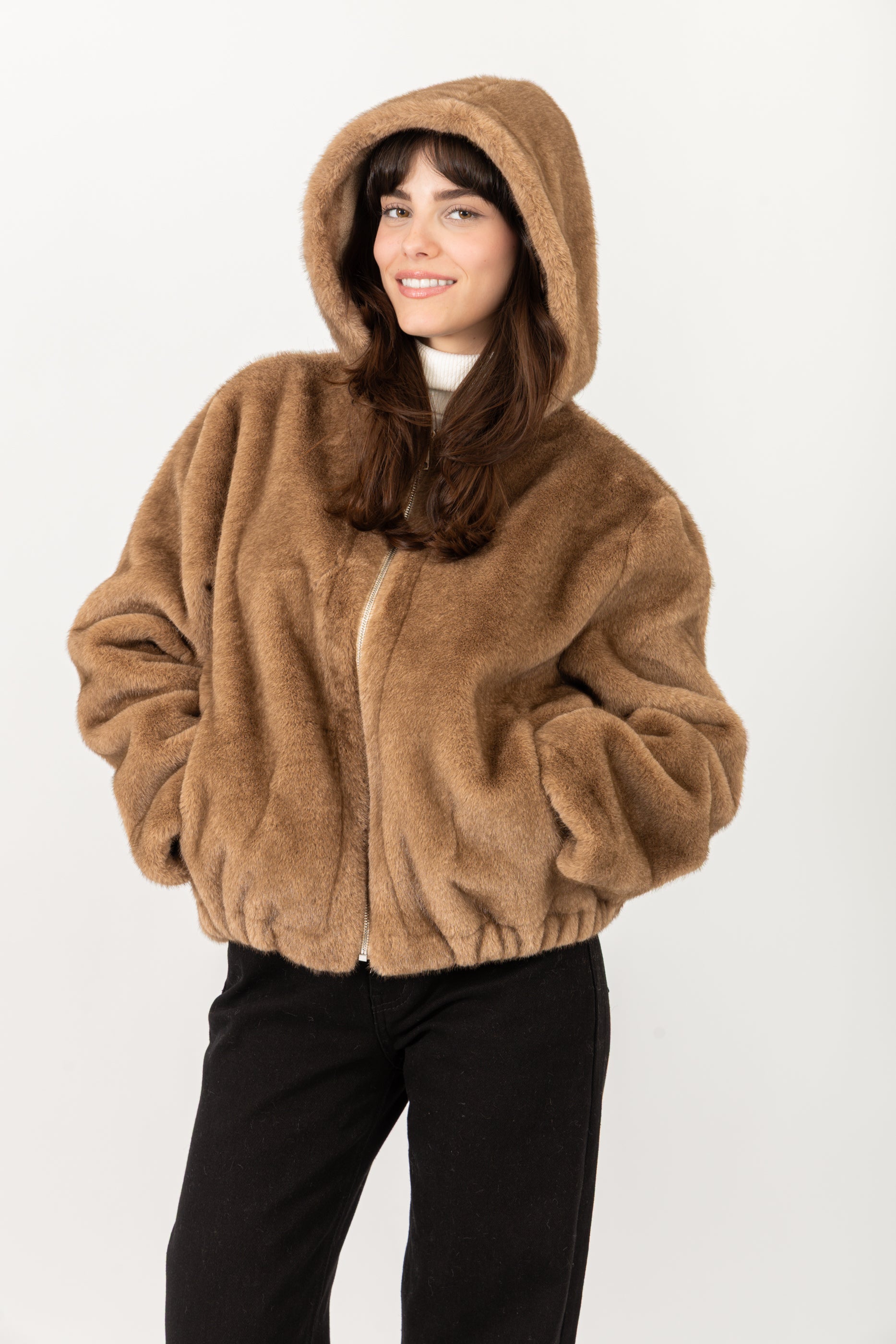 Fausse Fourrure - Taupe