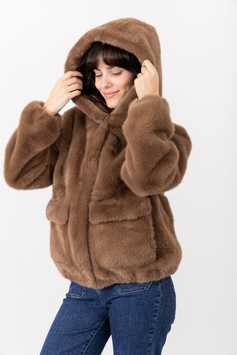 Fausse Fourrure - Choco