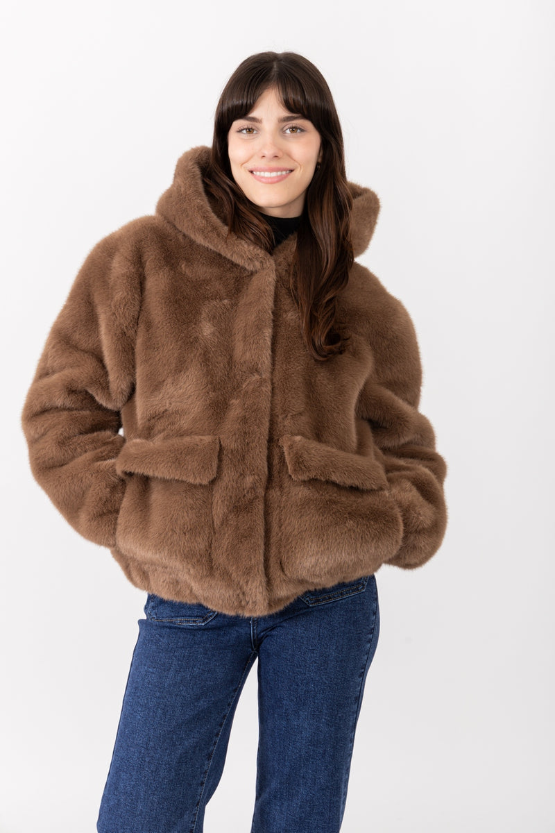 Fausse Fourrure - Choco